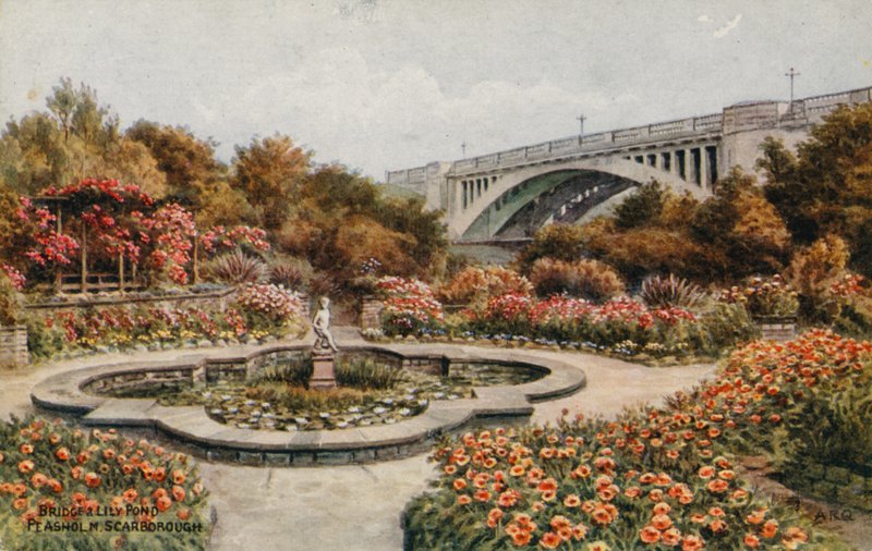 Ponte e Lily Pond, Peashol M, Scarborough de Alfred Robert Quinton