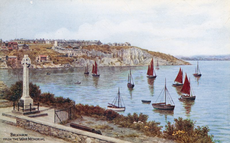 Brixham, do memorial de guerra de Alfred Robert Quinton