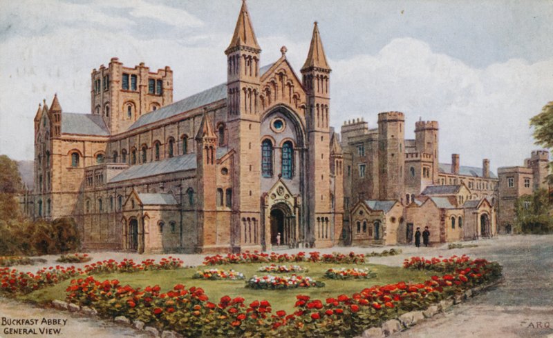 Abadia Buckfast (cor litho) de Alfred Robert Quinton