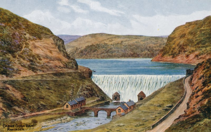 Barragem de Caban Goch, Rhayader de Alfred Robert Quinton