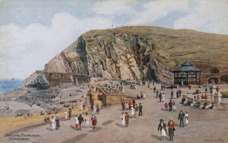 Calçada Capstone, Ilfracombe de Alfred Robert Quinton