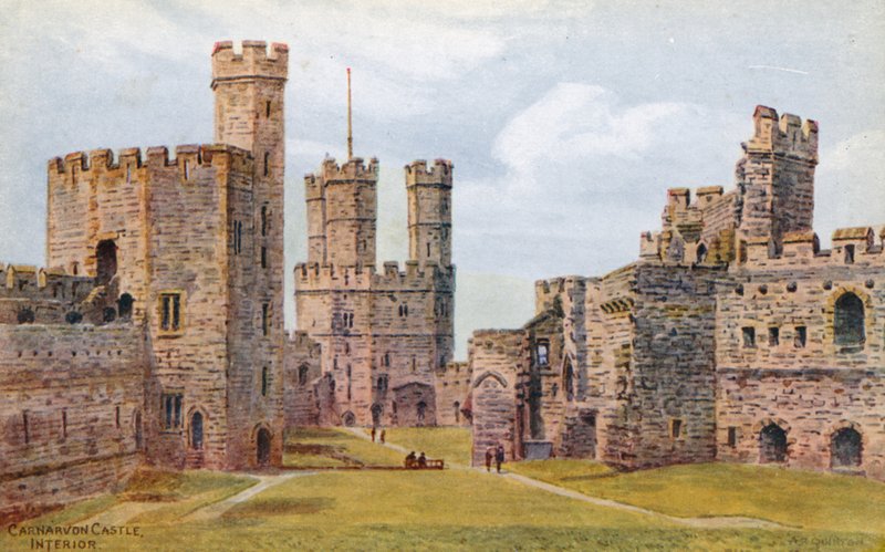 Castelo de Carnarvon, Interior de Alfred Robert Quinton