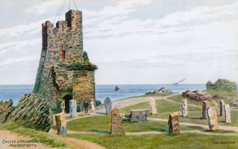 Castelo e Círculo Druídico, Aberystwyth de Alfred Robert Quinton
