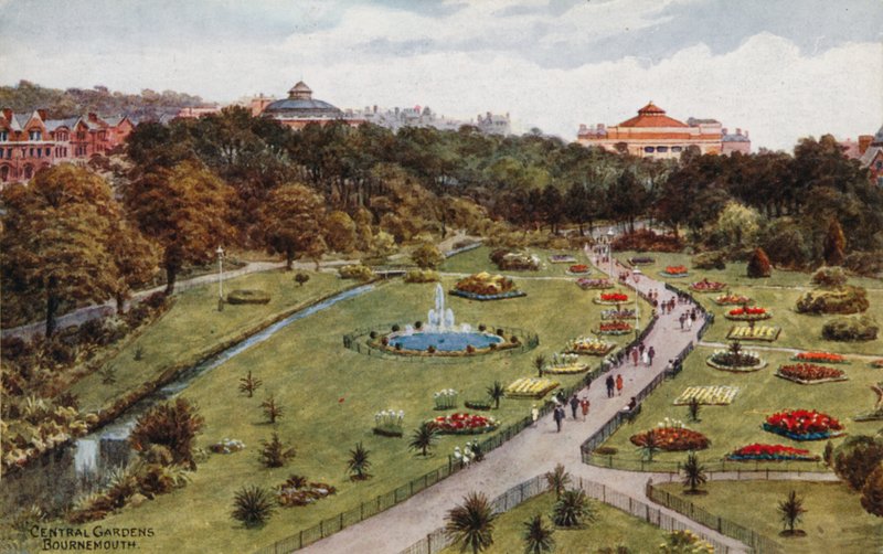 Jardins Centrais, Bournemouth de Alfred Robert Quinton