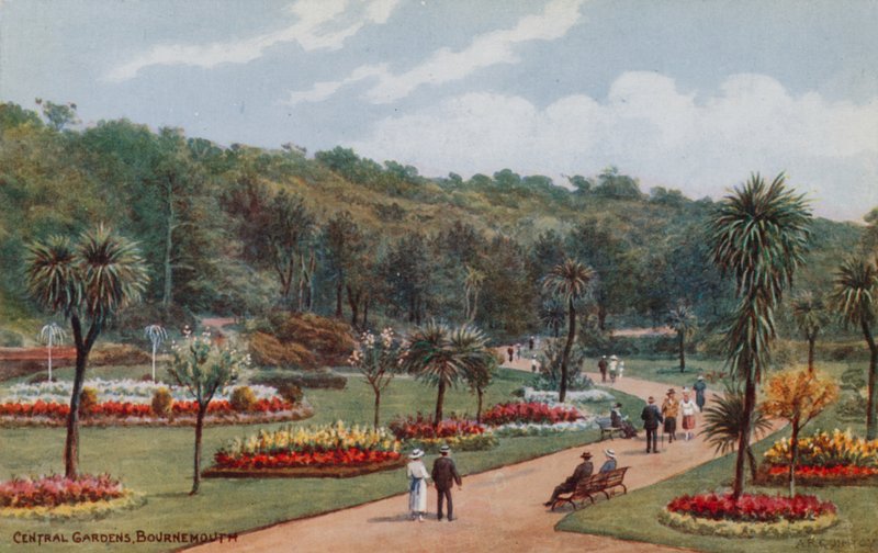 Jardins Centrais, Bournemouth de Alfred Robert Quinton