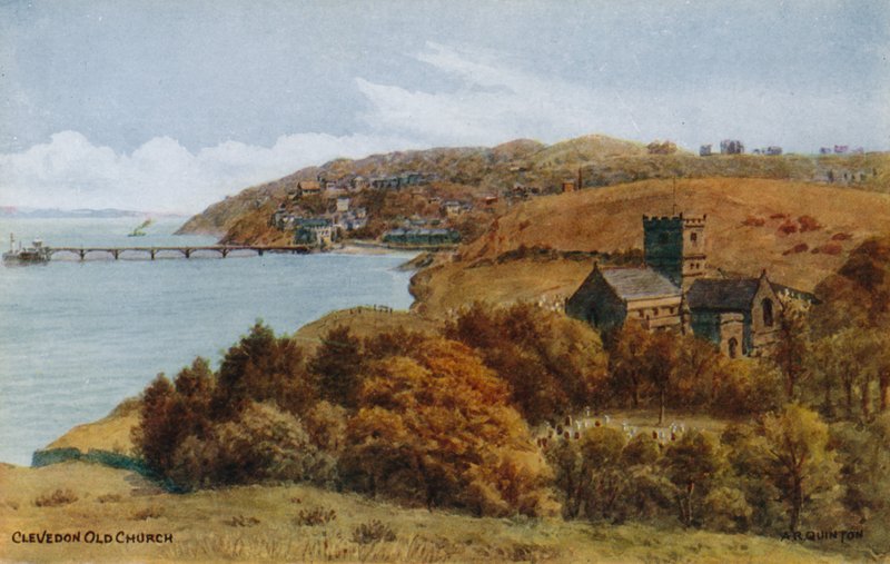 Igreja Velha de Clevedon de Alfred Robert Quinton