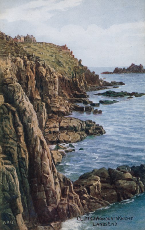 Penhascos e Cavaleiro Blindado, Lands End de Alfred Robert Quinton