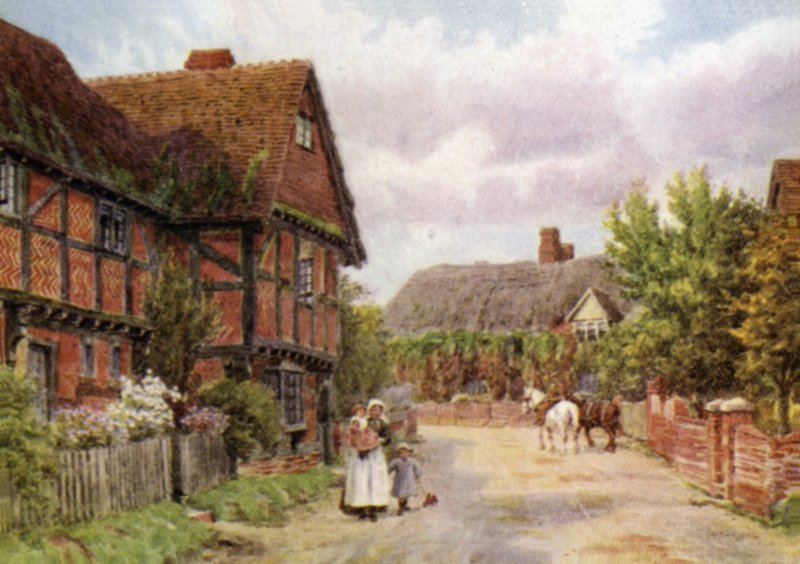 Casas de campo, East Hagbourne de Alfred Robert Quinton