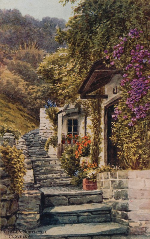 Casas de campo, North Hill, Clovelly de Alfred Robert Quinton