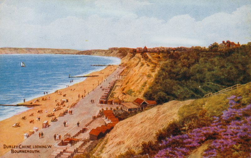 Durley Chine, procurando W, Bournemouth de Alfred Robert Quinton