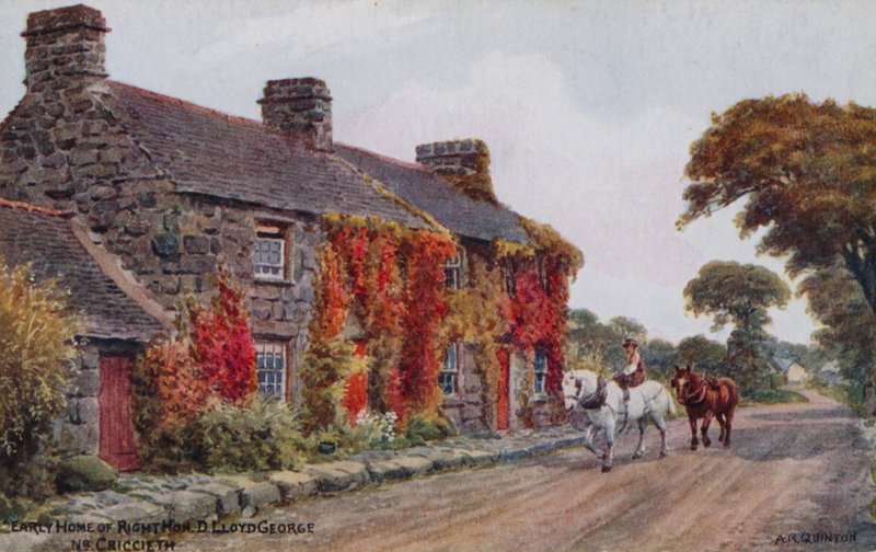 Early Home of Right Hon. D. Lloyd George, nr. Criccieth de Alfred Robert Quinton