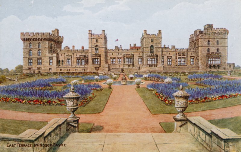 East Terrace, Castelo de Windsor de Alfred Robert Quinton