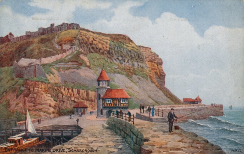 Enterance para Marine Drive, Scarborough de Alfred Robert Quinton