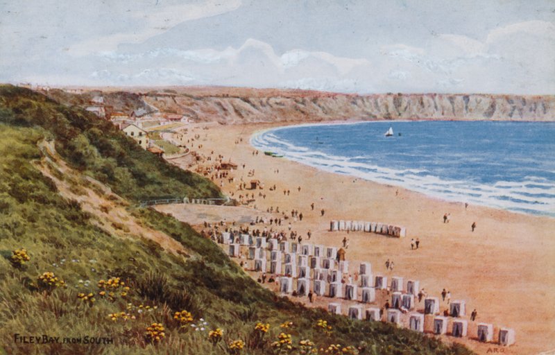 Filey Bay, do Sul de Alfred Robert Quinton