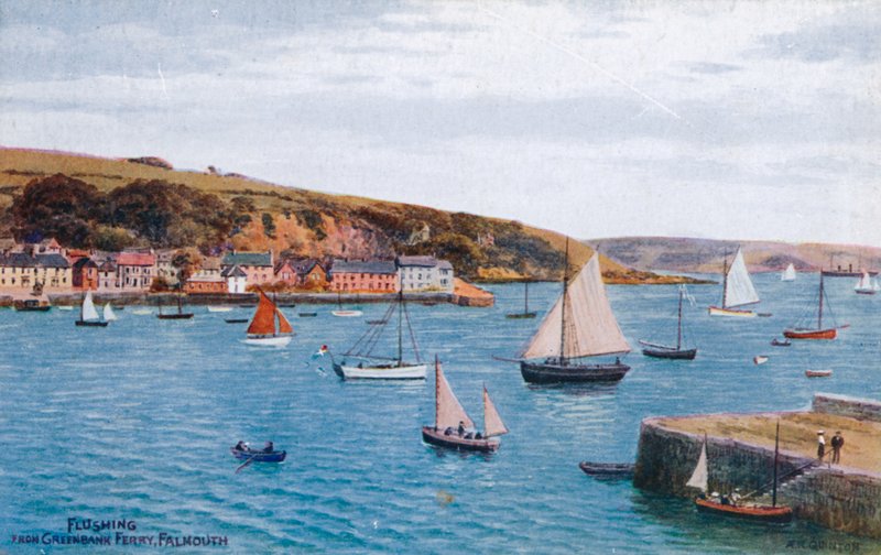 Flushing de Greenbank Ferry, Falmouth de Alfred Robert Quinton