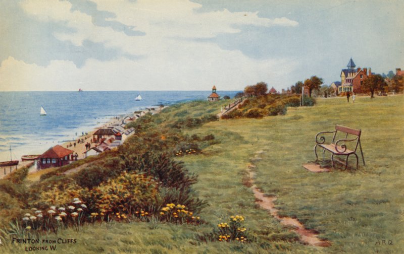 Frinton de Cliffs, olhando W de Alfred Robert Quinton
