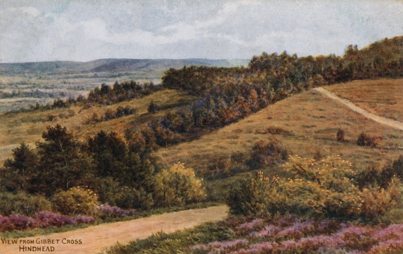 Cruz de Gibbet, Hindhead de Alfred Robert Quinton