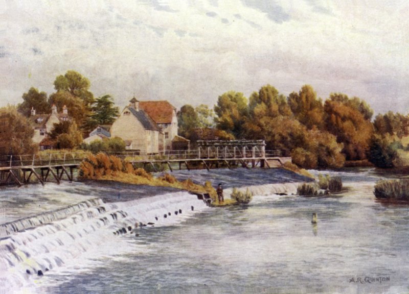 Hambledon Weir de Alfred Robert Quinton
