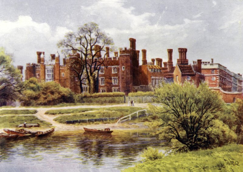 Hampton Court Palace de Alfred Robert Quinton