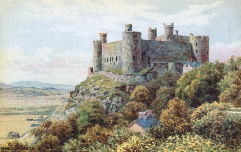 Harlech Castle de Alfred Robert Quinton