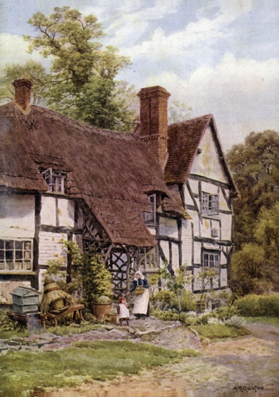 Harvington, perto de Evesham, Worcester de Alfred Robert Quinton