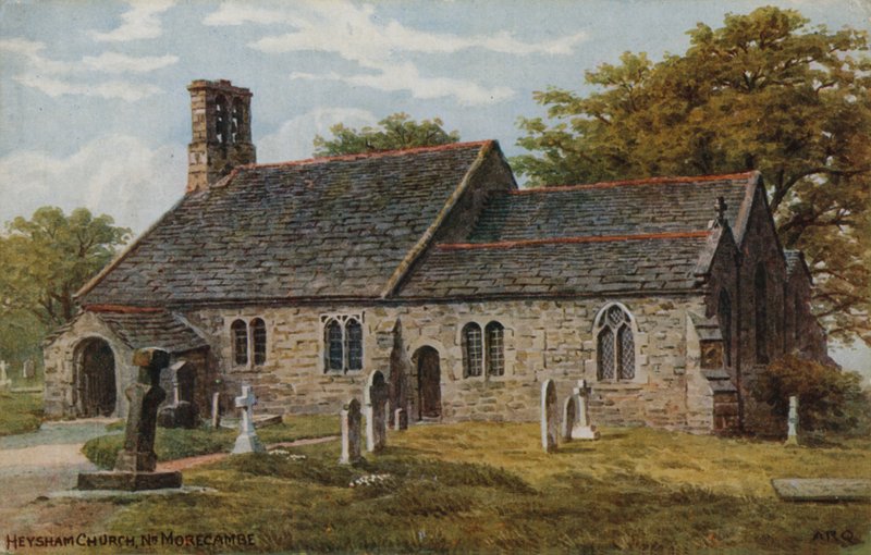 Igreja de Heysham, Nr Morecambe de Alfred Robert Quinton