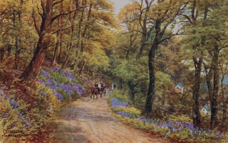 Hobby Drive, Clovelly (cor litho) de Alfred Robert Quinton