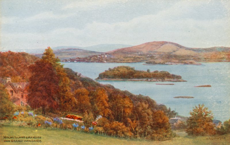 Holme Island e Arnside, de Grange-over-Sands de Alfred Robert Quinton