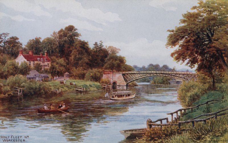 Holt Fleet, sem Worcester de Alfred Robert Quinton