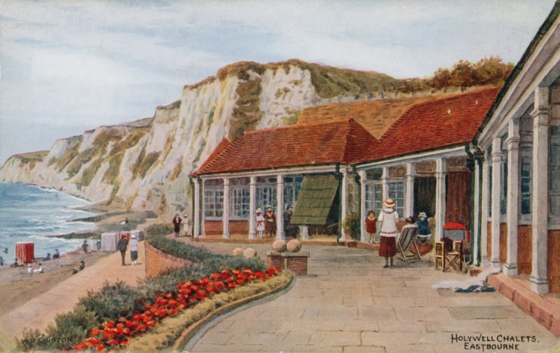 Chalés de Holywell, Eastbourne de Alfred Robert Quinton