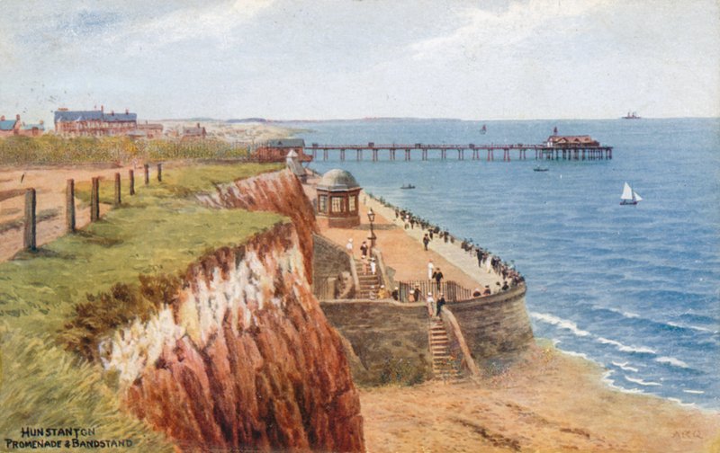 Hunstanton, Passeio e Brandstand de Alfred Robert Quinton