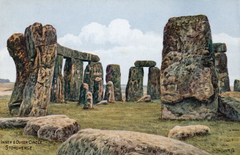 Círculo Interno e Externo, Stonehenge de Alfred Robert Quinton