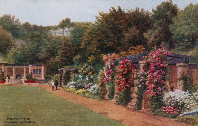 Jardins italianos, Holywell, Eastbourne de Alfred Robert Quinton