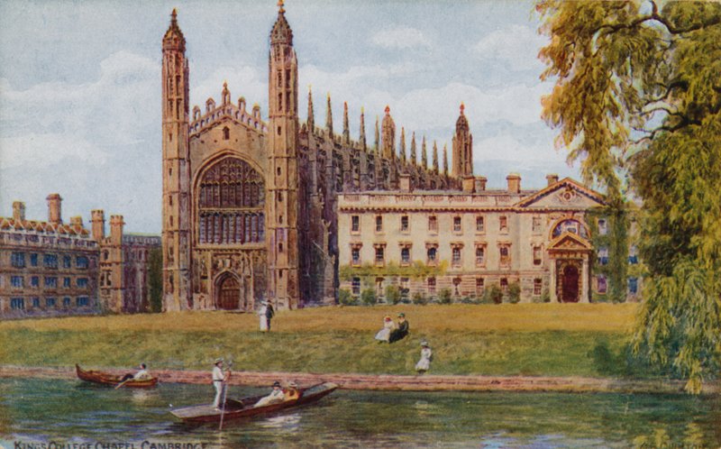 Capela da faculdade dos reis, cambridge de Alfred Robert Quinton