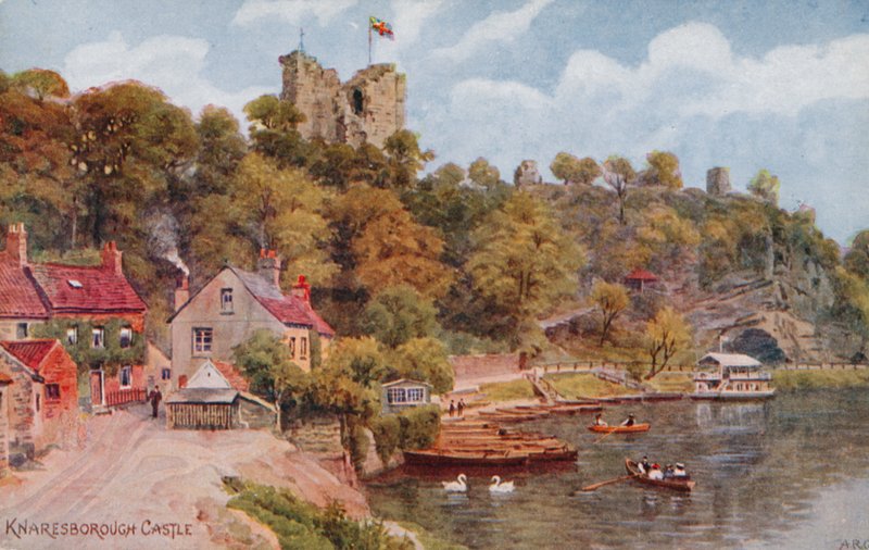 Castelo de Knaresborough de Alfred Robert Quinton