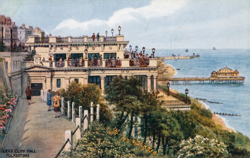 Leas Cliff Hall, Folkestone de Alfred Robert Quinton