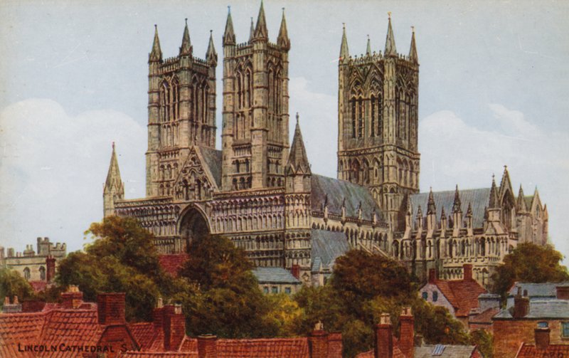 Catedral de Lincoln, SW de Alfred Robert Quinton