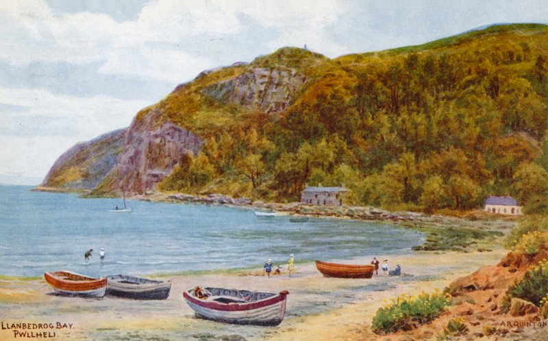 Baía de Llanbedrog, Pwllheli de Alfred Robert Quinton