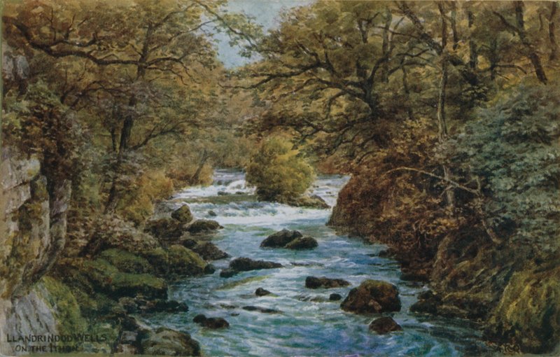Llandrindod Wells, no Ithon de Alfred Robert Quinton