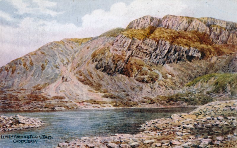 Caminho de Llyn-y-Gader e Foxes, Cader Idris de Alfred Robert Quinton