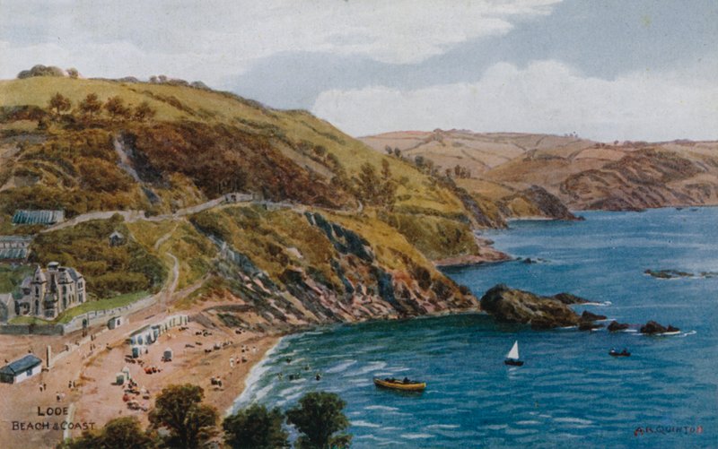 Looe, praia e costa de Alfred Robert Quinton