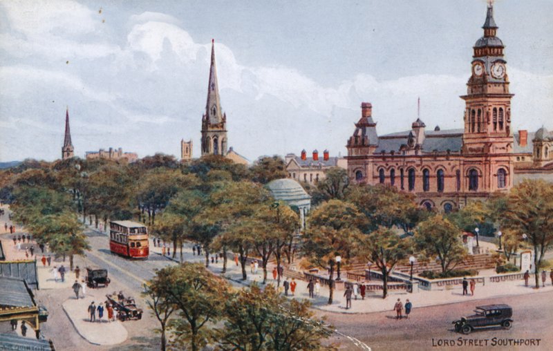 Lord Street, Southport de Alfred Robert Quinton
