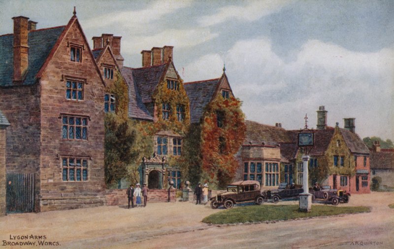 Lygon Arms, Broadway, Worcs de Alfred Robert Quinton