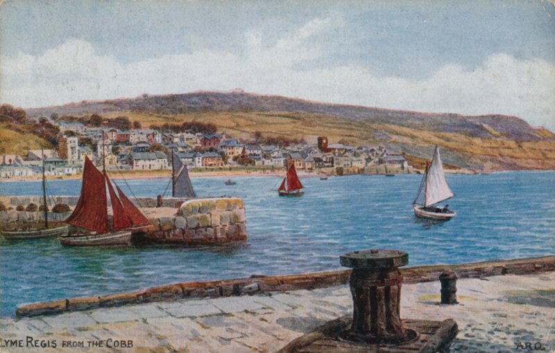 Lyme Regis da Cobb de Alfred Robert Quinton
