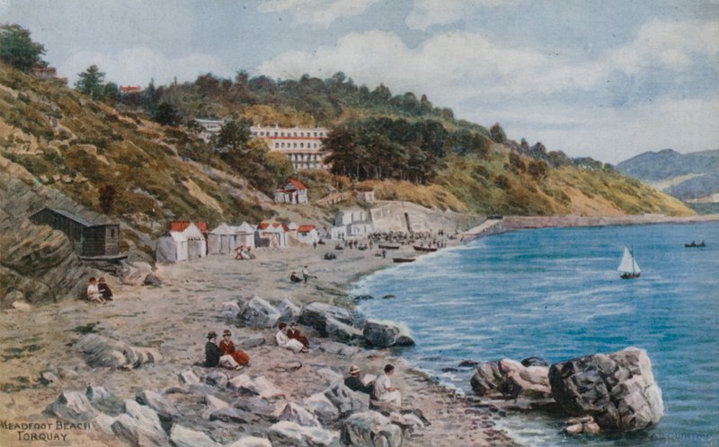 Praia Meadfoot, Torquay de Alfred Robert Quinton