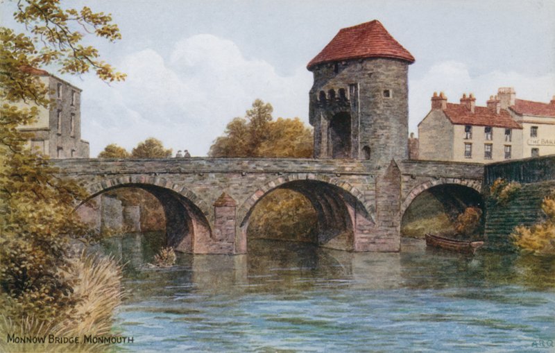 Monnow Bridge, Monmouth de Alfred Robert Quinton