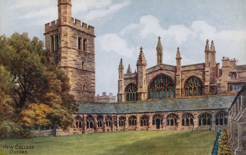 New College, Oxford de Alfred Robert Quinton