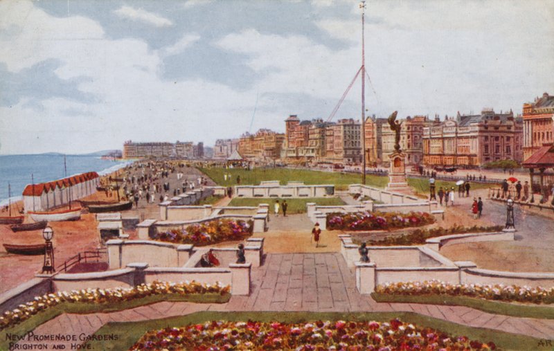 New Promenade Gardens, Brighton e Hove de Alfred Robert Quinton