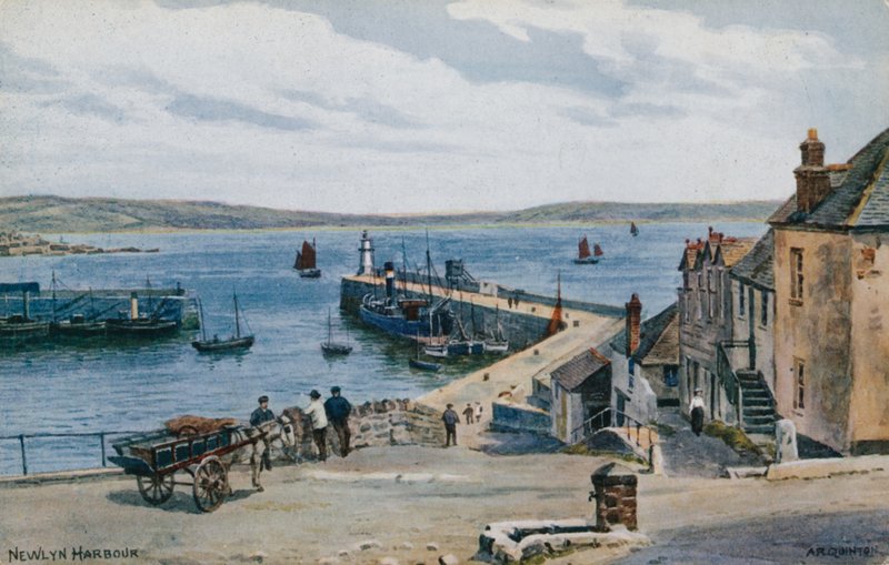 Newlyn Harbour de Alfred Robert Quinton