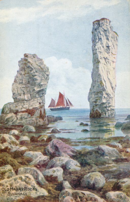 Velho Harry Rocks, Swanage de Alfred Robert Quinton